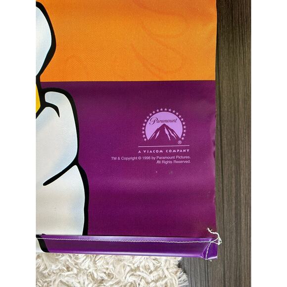 VTG 1998 Rugrats The Movie Tommy Pickles Do or Diaper! 48" x 64" Vinyl Banner DS - Picture 2 of 4